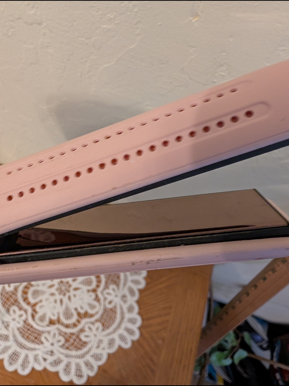 L'ange Le Duo A133 360° Airflow Titanium Hair Styler Straightener – Pink - Picture 2 of 6